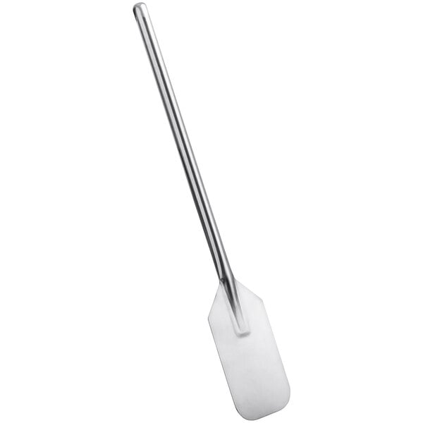 A 30-inch stainless steel paddle with a long handle and a flat, rectangular blade.