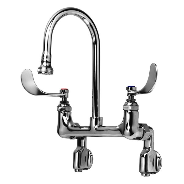 T S B 0355 Wall Mounted Surgical Sink Faucet With Adjustable