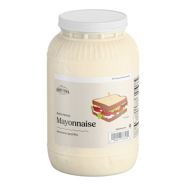 Hometown Provisions Extra Heavy Mayonnaise 1 Gallon - 4/Case