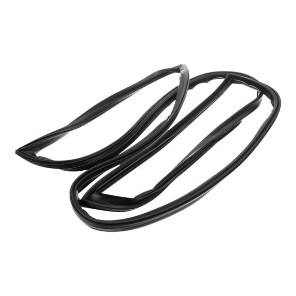A black rubber gasket for a True Refrigeration unit.