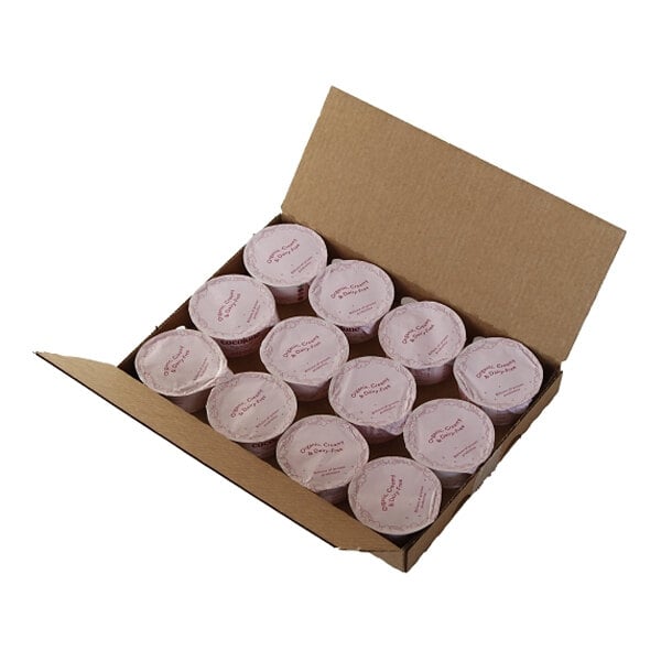 A case of Cocojune Dairy-Free Strawberry Rhubarb Coconut Yogurt containers on a white background.