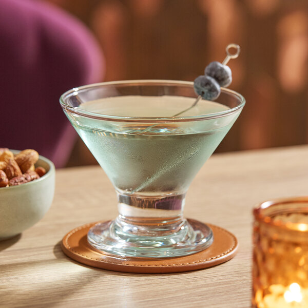 Acopa 7 oz. Footed Martini / Dessert Glass - Sample