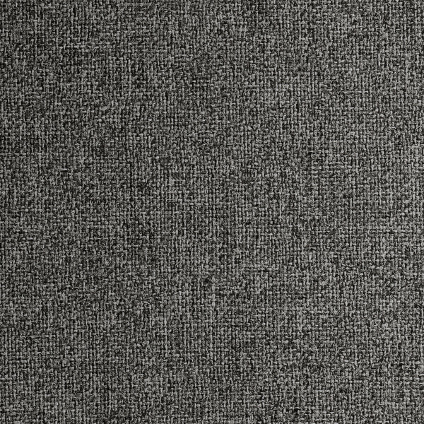 A close-up view of gray woven fabric upholstery, typically used on banquet chairs.
