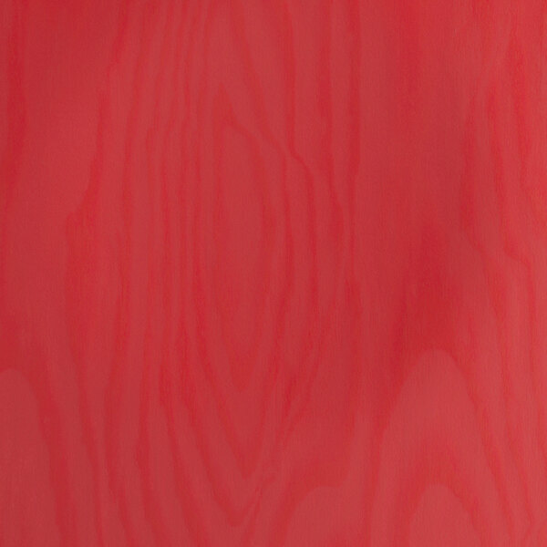 A mahogany wood seat designed for metal frame seating, featuring a reddish finish and visible wood grain.
