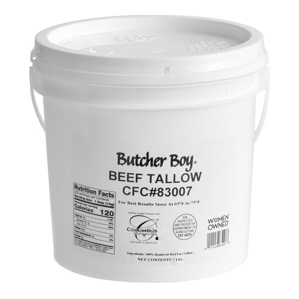 Butcher Boy Beef Tallow Pail 7 lb.