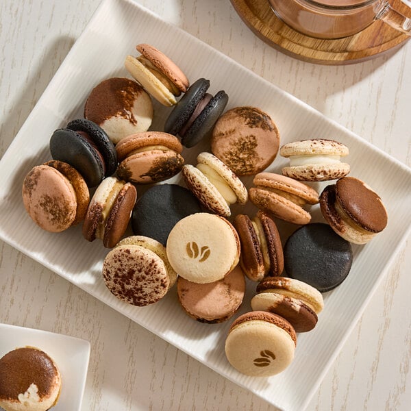 Macaron Centrale Coffee Lover Macaron Variety Pack - 50/Case