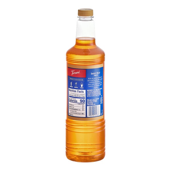 Torani Sweet Heat Flavoring Syrup Plastic Bottle 1 Liter