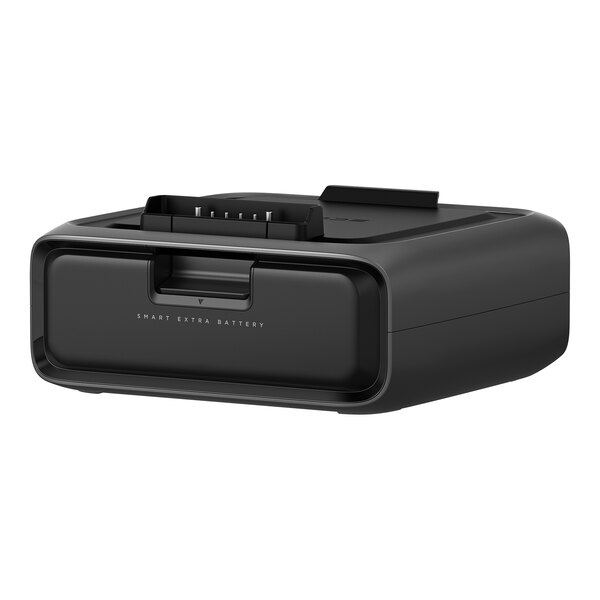 A black EcoFlow RIVER 3 Plus EFEB300 lithium-ion extra battery with a 286 watt-hour capacity.