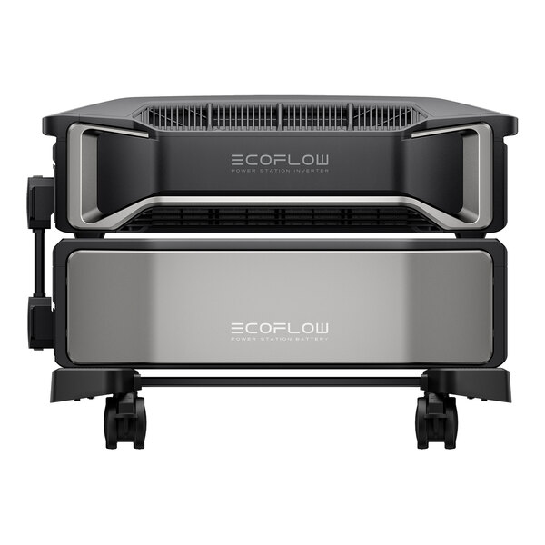 An EcoFlow DELTA Pro Ultra portable inverter and extra battery unit designed for whole-home backup power.