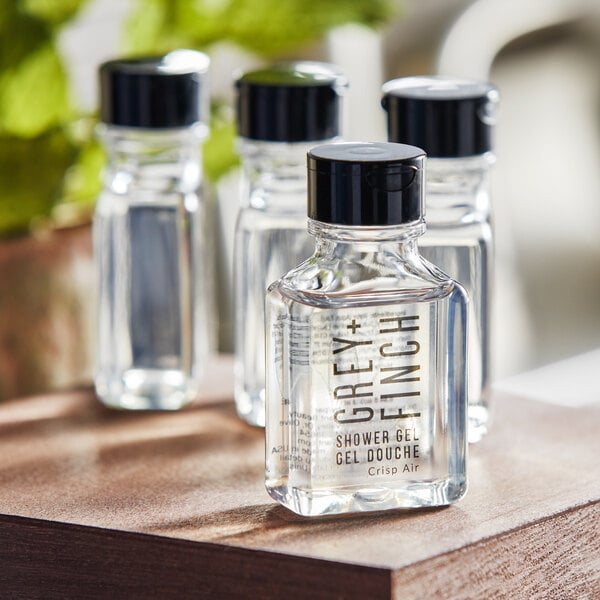 Grey + Finch 0.84 oz. Crisp Air Shower Gel - 160/Case