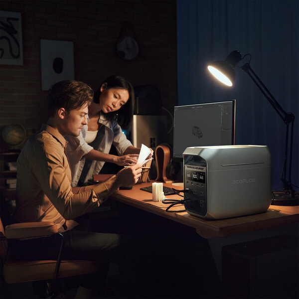 EcoFlow DELTA 3 Plus EFDELTA3P-US Lithium-Ion Portable Power Station