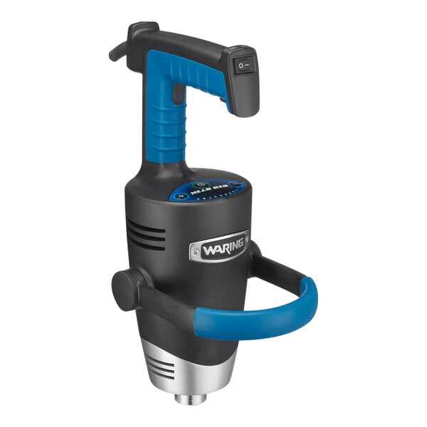 A Waring Big Stik EvolutionX electric variable-speed power pack for commercial immersion blenders.