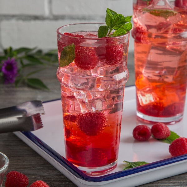Libbey Infinium Wake 12 oz. Tritan™ Plastic Stackable Beverage Glass - Sample