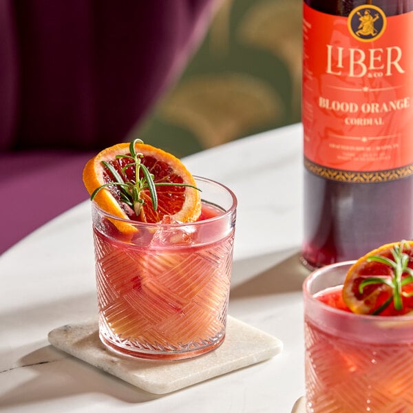 Liber & Co Blood Orange Cordial Syrup 750 mL