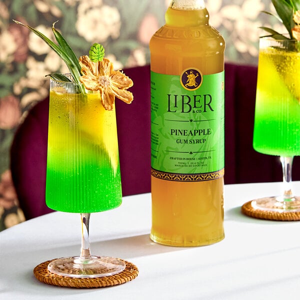 Liber & Co Pineapple Gum Syrup 750 mL