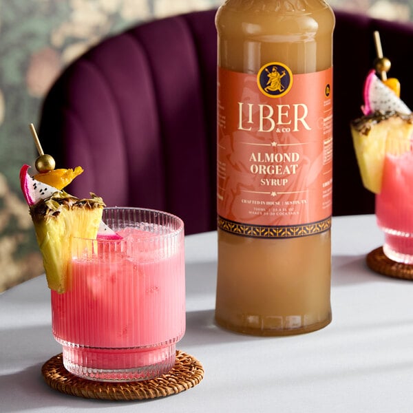 Liber & Co Almond Orgeat Syrup 750 mL - 6/Case
