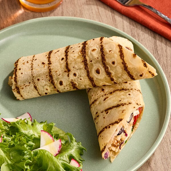 Kontos Gluten-Free Pre-Grilled Wraps 12" - 72/Case