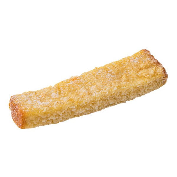 A single sugar-coated French toast stick.