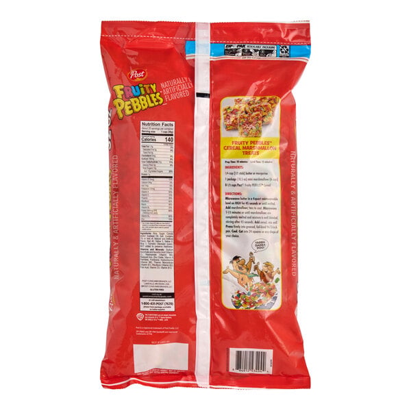 Post Fruity Pebbles Cereal 32 oz. - 8/Case