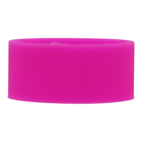 A pink silicone juice bottle label from the Arcoroc Mix Collection.