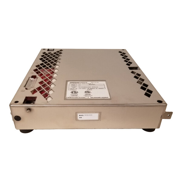 A stainless steel modular holding bin expansion base designed for use with compatible Prince Castle holding modules.