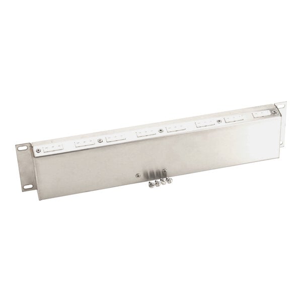 A stainless steel manifold for a meat probe, designed for use with Blodgett equipment.