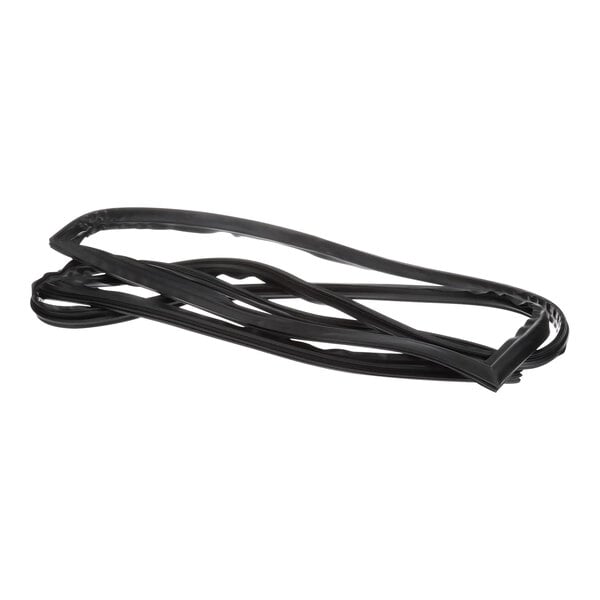 A black rubber gasket for Turbo Air Refrigeration equipment.