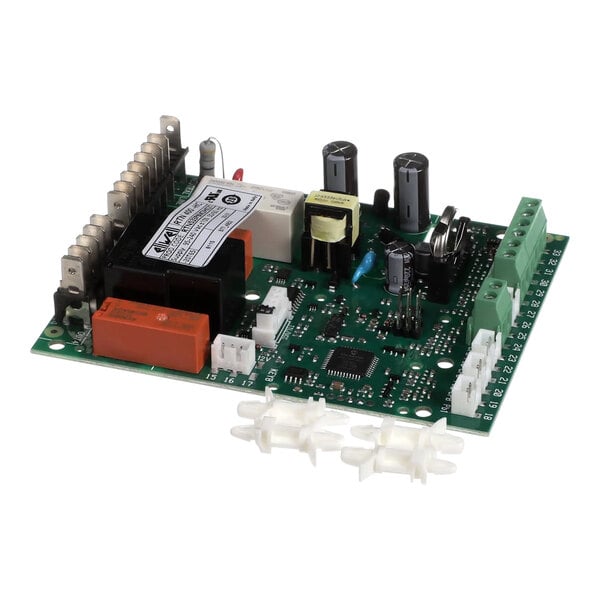 A Hussmann 3063599 control assembly circuit board with various electronic components and connectors.