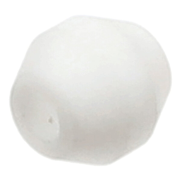 A white cylindrical sleeve with a 1/4 inch outer diameter and 1/8 inch inner diameter.