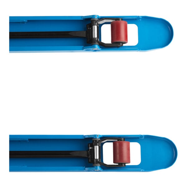 Lavex Manual Pallet Jack with 27" x 63" Forks - 5,500 lb. Capacity