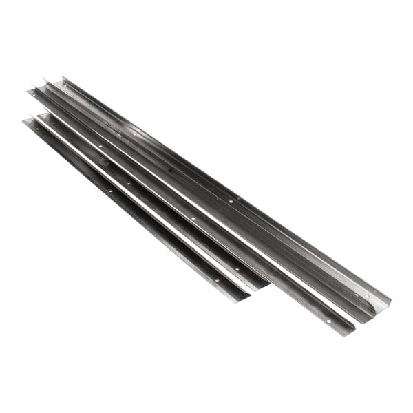 A set of long, metal perimeter door gaskets for a Blodgett oven.
