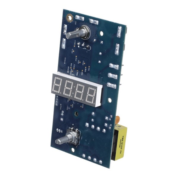 A digital control circuit board kit for an electric oven, featuring a display and adjustment knobs.