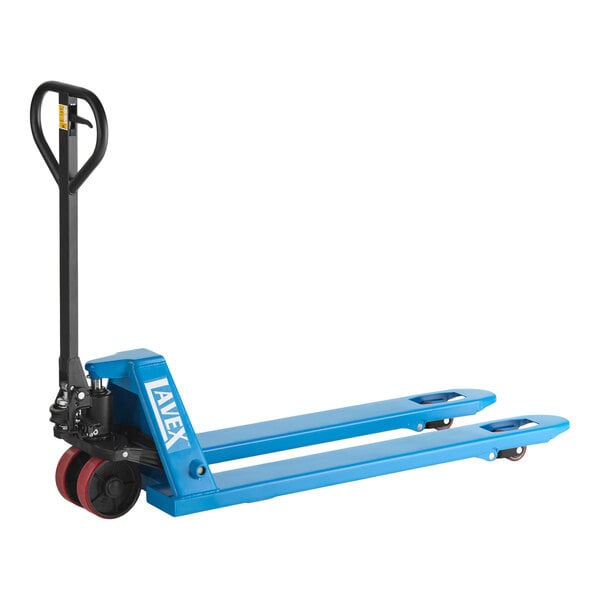 Lavex Manual Pallet Jack with 21" x 48" Forks - 5,500 lb. Capacity