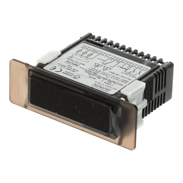A Turbo Air Refrigeration U28F413060 electronic controller with a display and labeled wiring diagram.