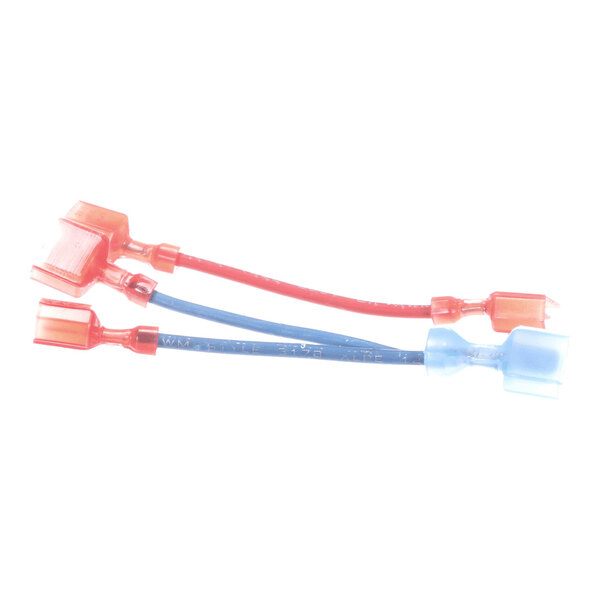 A set of red and blue electrical wires with connectors, identified as the Blodgett 101313 Wire Kit.