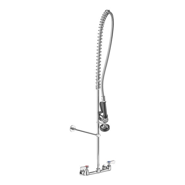 Regency 1.15 GPM Wall-Mounted Pre-Rinse Faucet with 8" Centers