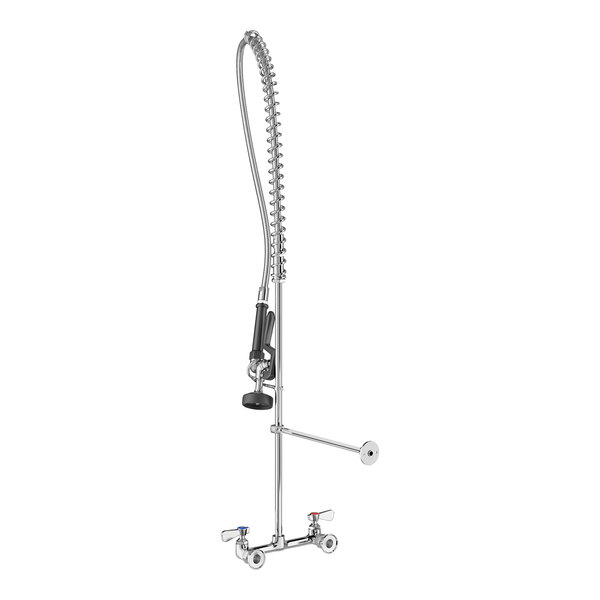 Regency 1.15 GPM Wall-Mounted Pre-Rinse Faucet with 8" Centers