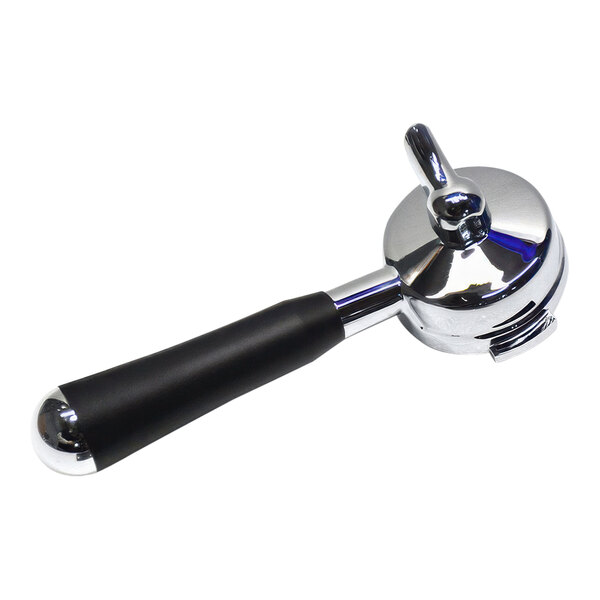 A single portafilter with a black handle designed for Astra M1S-016-1 and PRO espresso machines.