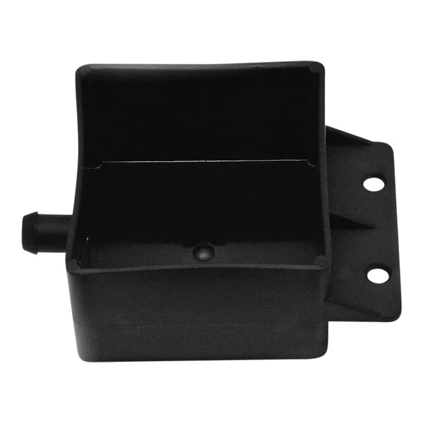 A black drain basket designed for use with select Astra espresso machines.