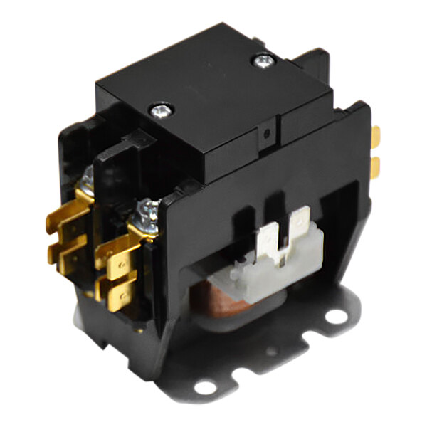 A black and metallic power breaker component designed for use with select Astra espresso machines.