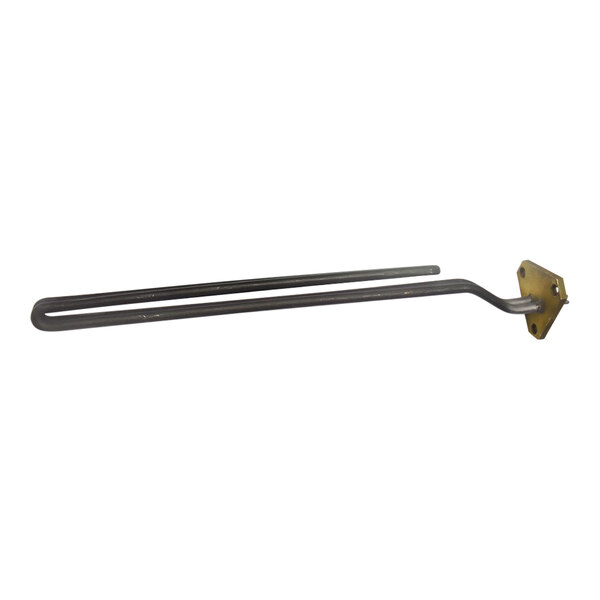 A metal heating element with a mounting plate designed for Astra M3-013 and M3S-018 espresso machines.