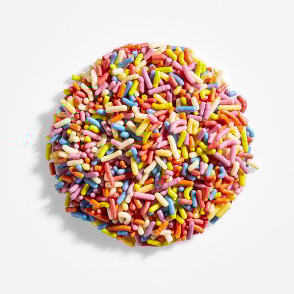 Adourne Expressions Natural Rainbow Sprinkles 50 lb.