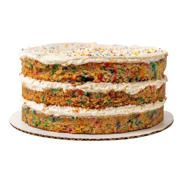 Southern Roots Vegan Funfetti Naked Cake 5 lb.