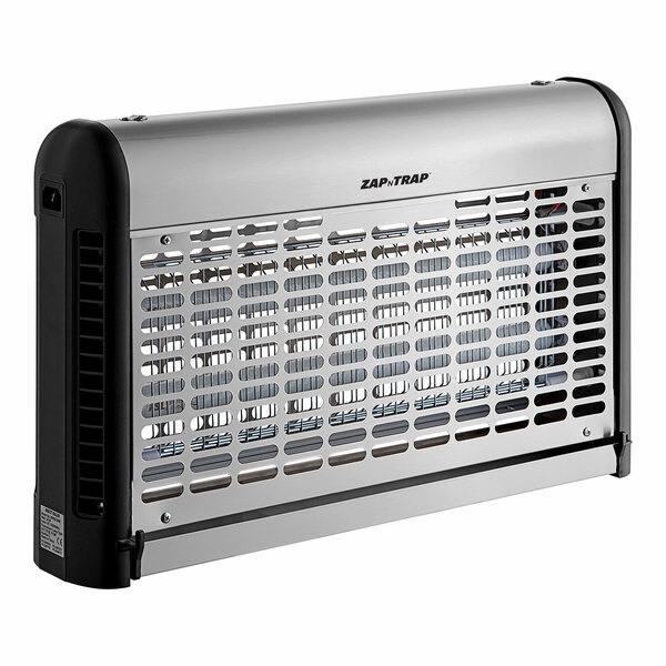 A stainless steel indoor LED insect trap and bug zapper designed for 2,000 sq. ft. coverage.