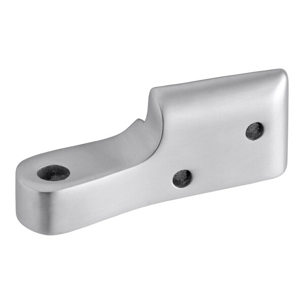 A metal slicer rod connector with three screw holes, designed for Avantco SL713MAN, SL713A, and SL612A slicers.