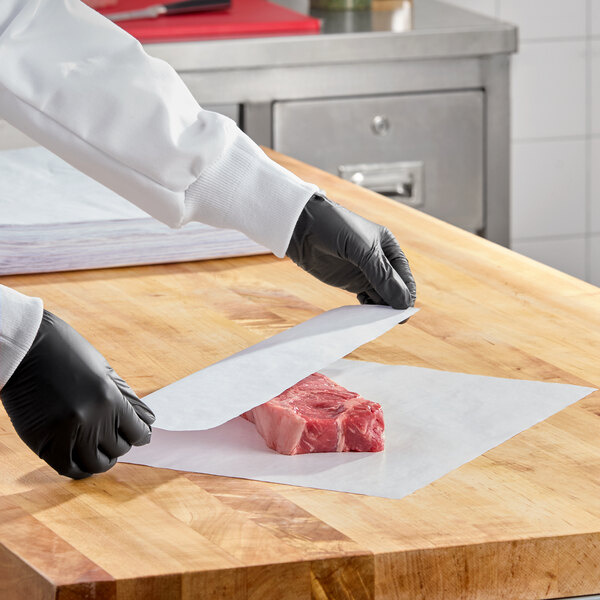 Choice 15" x 15" 40 lb. White Freezer Paper - 1,000/Case