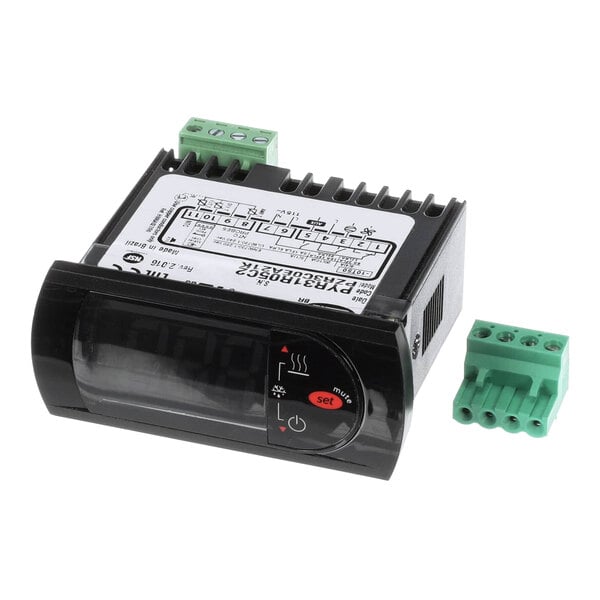 An electric digital temperature control unit for refrigeration, model Continental Refrigerator C0EA21K.