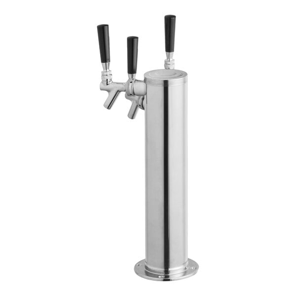 Continental Refrigerator 5-211 3-Tap Beer Tower - 3" Column