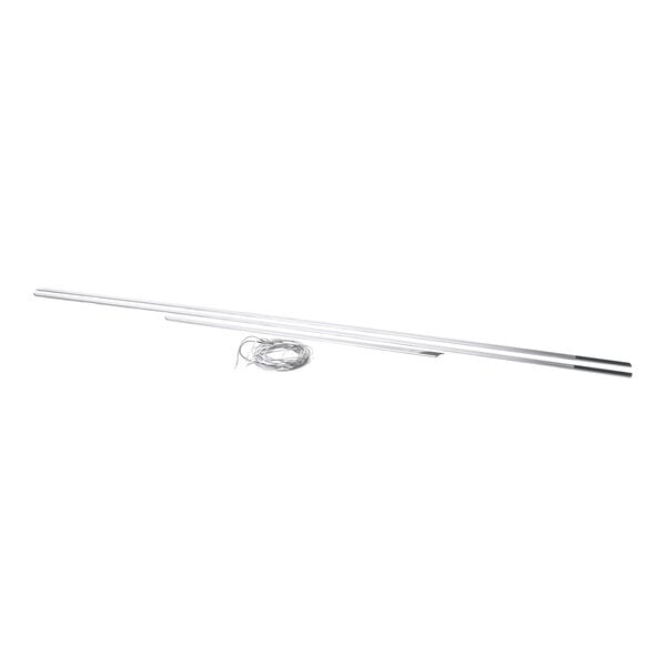 A Kolpak heater wire and trim kit consisting of long metal trim pieces and a coiled wire.