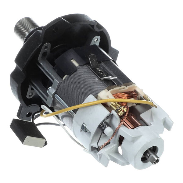 A 120V electric motor kit for a Sammic mixer, featuring visible wiring and components.